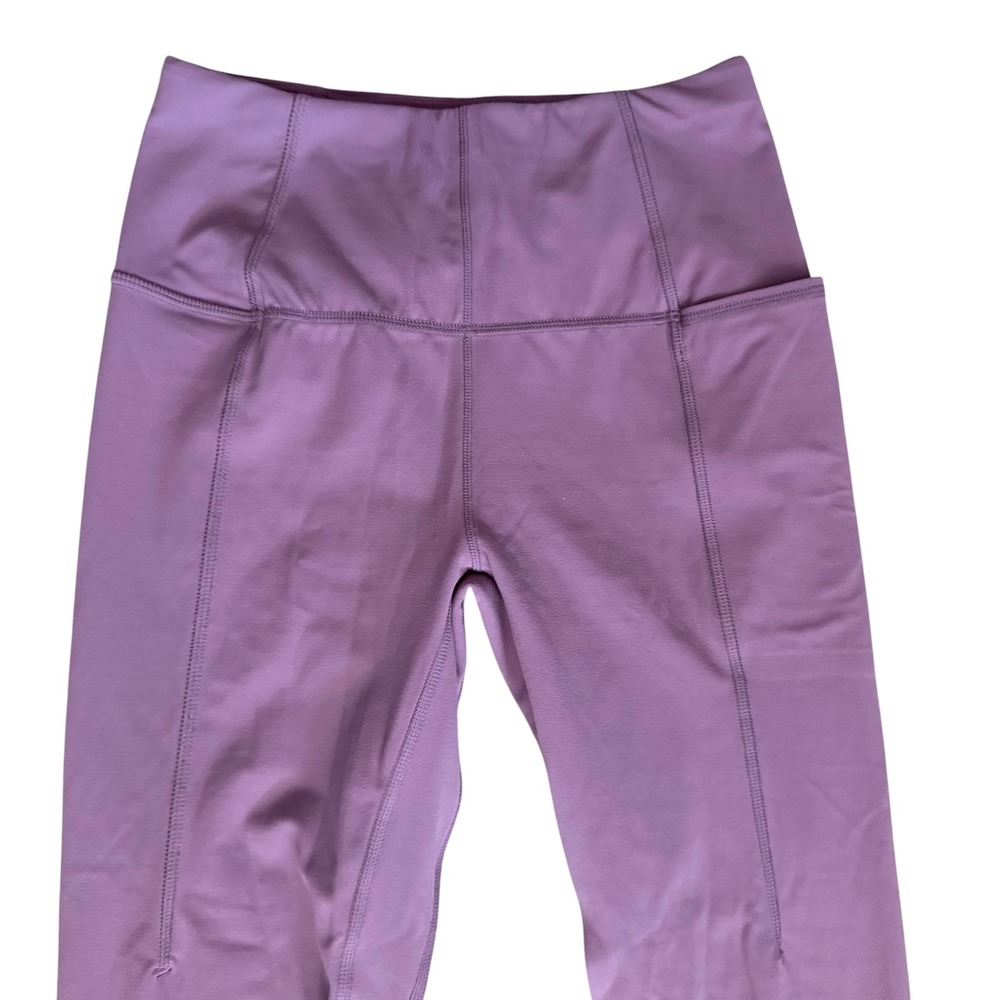 Sweaty Betty Super Soft Leggings Women 4 Purple Excellent 7/8 Yoga Pockets - Picture 11 of 14